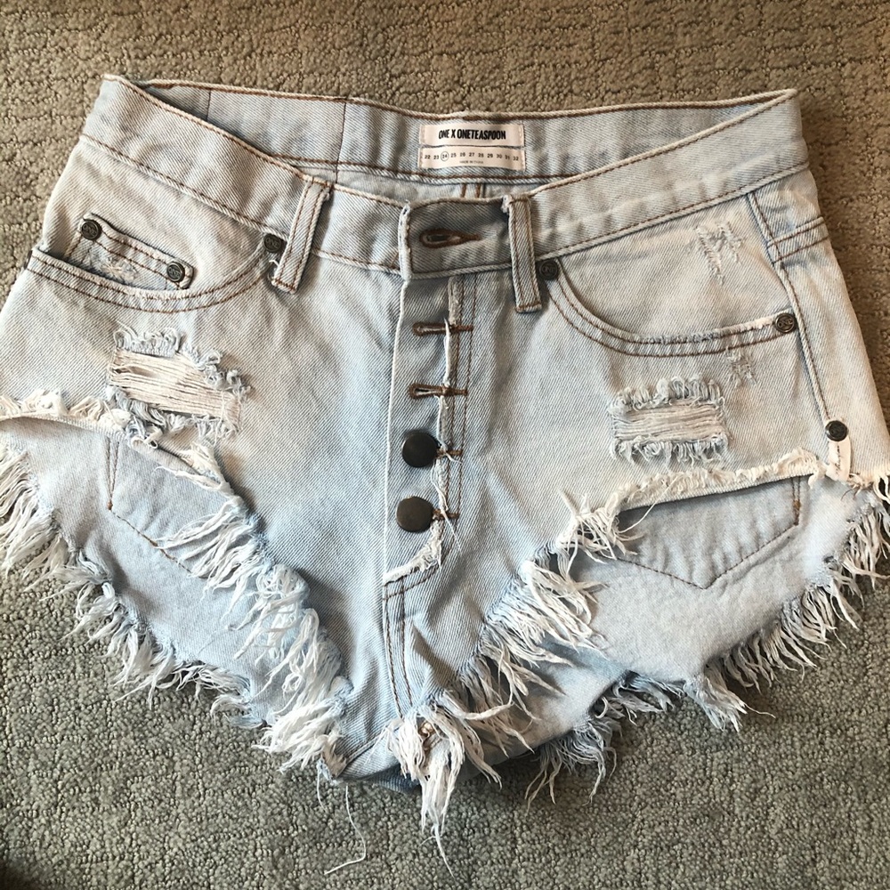 One Teaspoon Roller Cut Offs